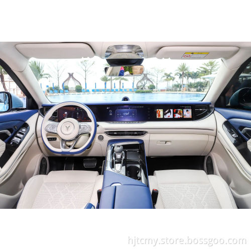 Vendita calda automobile elettrica auto di lusso voyah ibrido libero ad alta velocità ev suv auto ibrida auto a quattro ruote venti